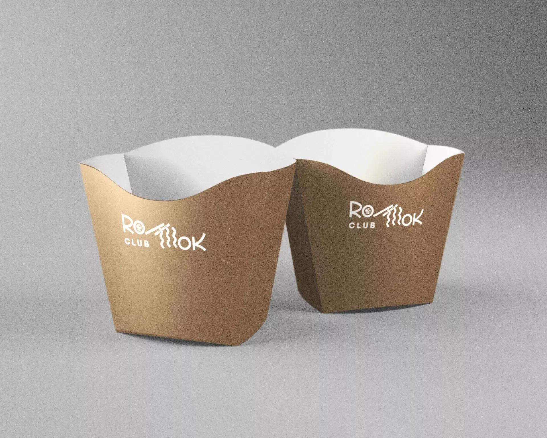 Создание дизайна упаковки суши-бара «Roll Wok Club» в Саянске